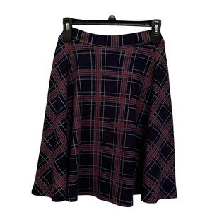 Smak Parlour plaid swing skirt